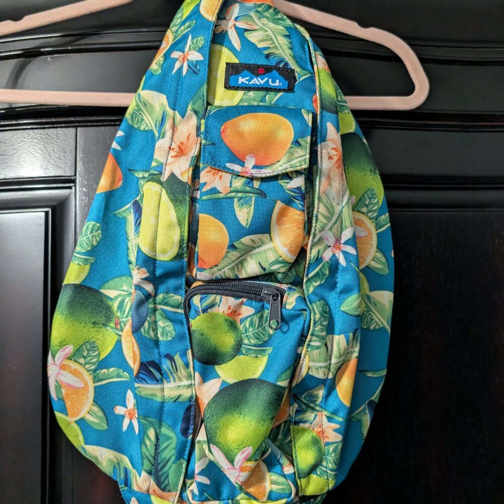 KAVU Rope Sling - Ocean Citrus - Picture 3 of 4